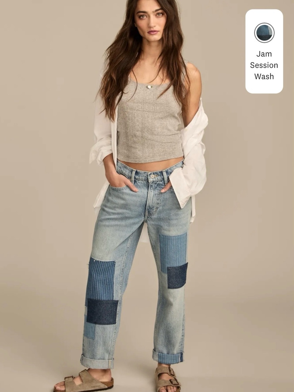 Lucky Brand Legend Mid Rise Boy Jean
